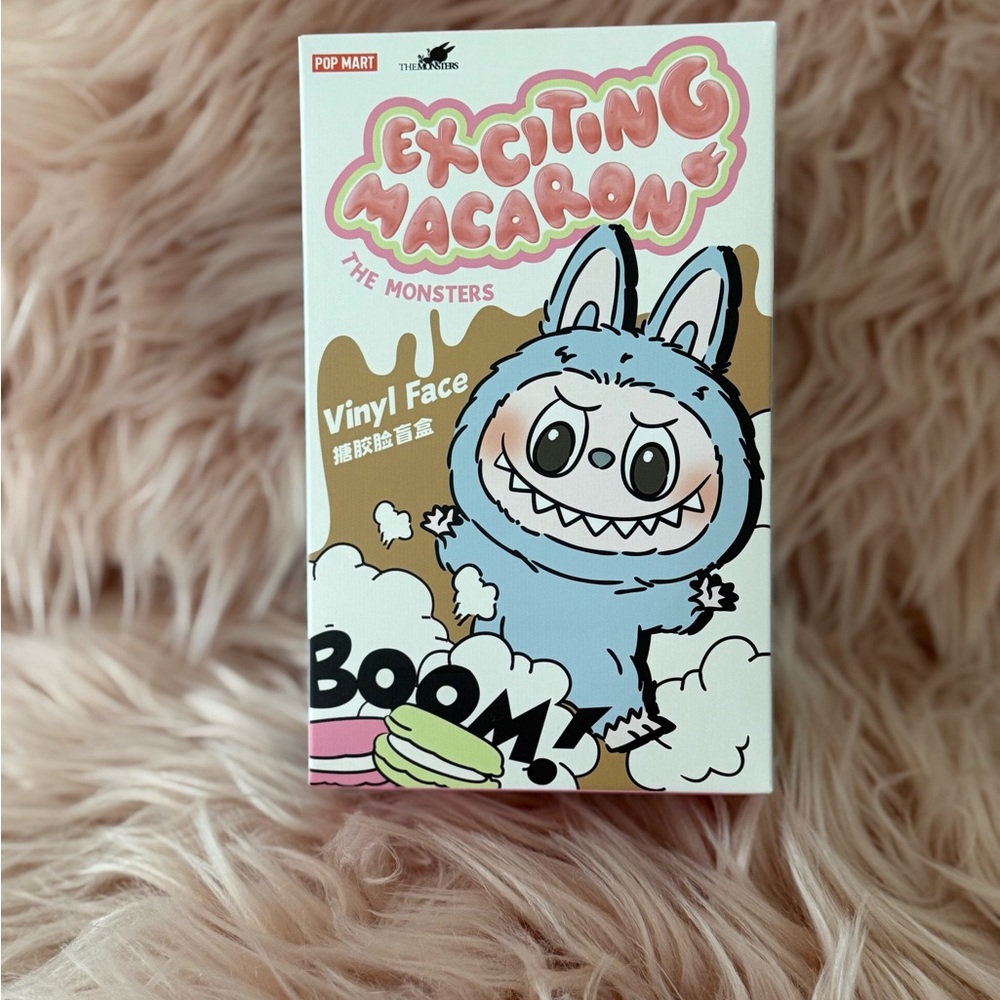 Exciting Macaron The Monsters Vinyl Face Stuffed Animal